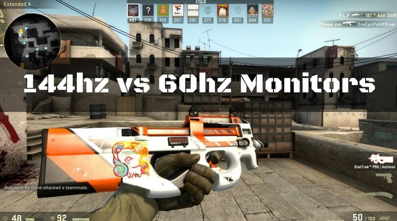 144hz Monitor vs 60hz