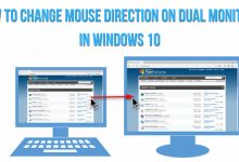 How to Change Mouse Direction on Dual Monitors in Windows 10